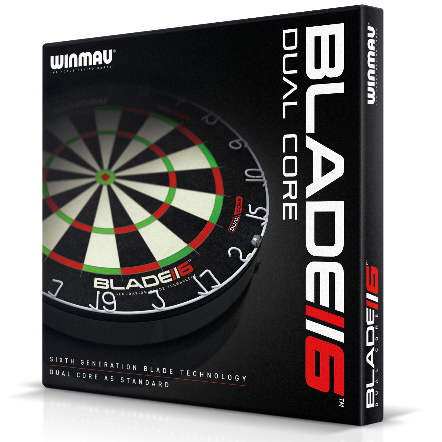 WINMAU - BLADE 6 DUAL CORE LATEST WIRE TECHNOLOGY DARTBOARD