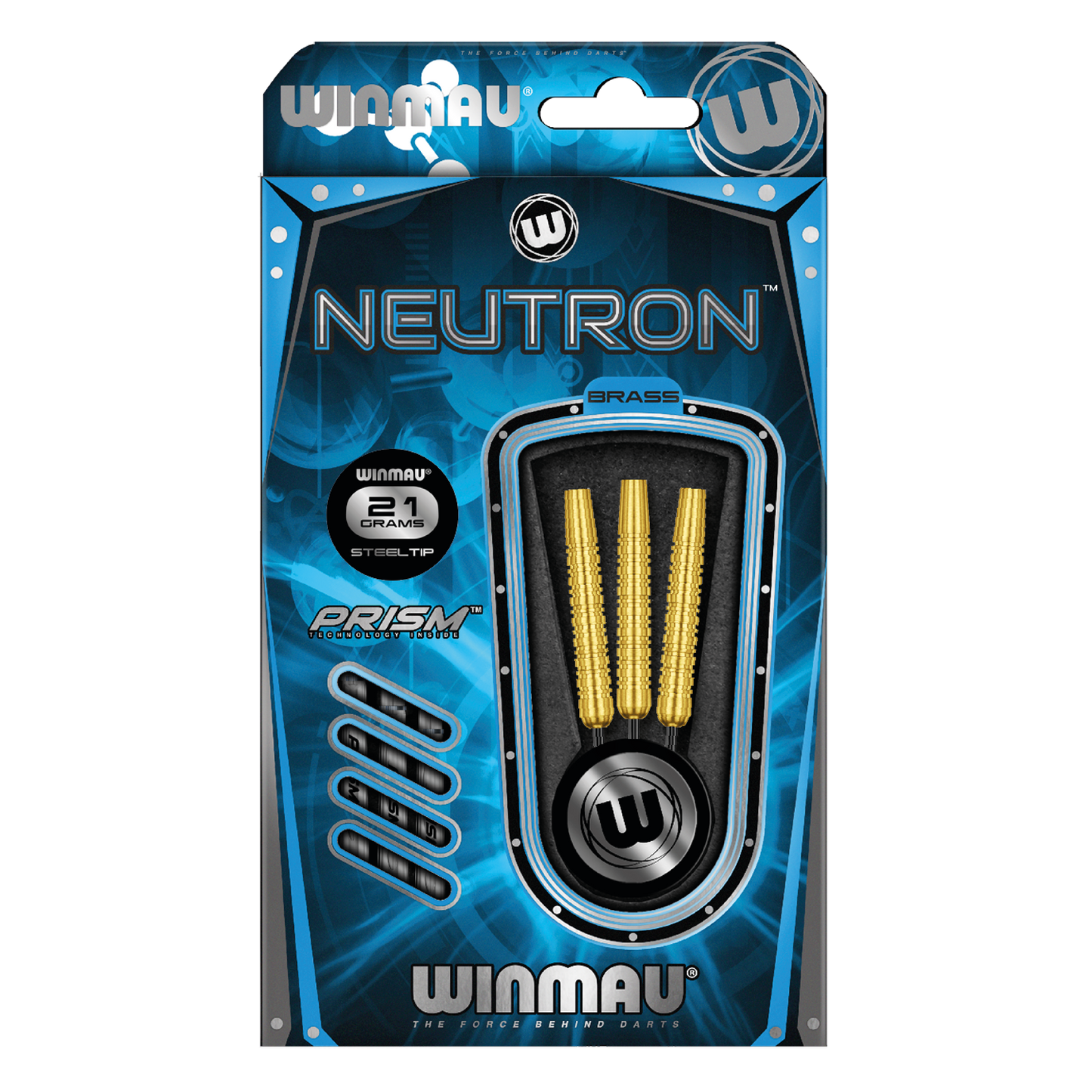 WINMAU - NEUTRON BRASS DARTS - 21 GRAMS