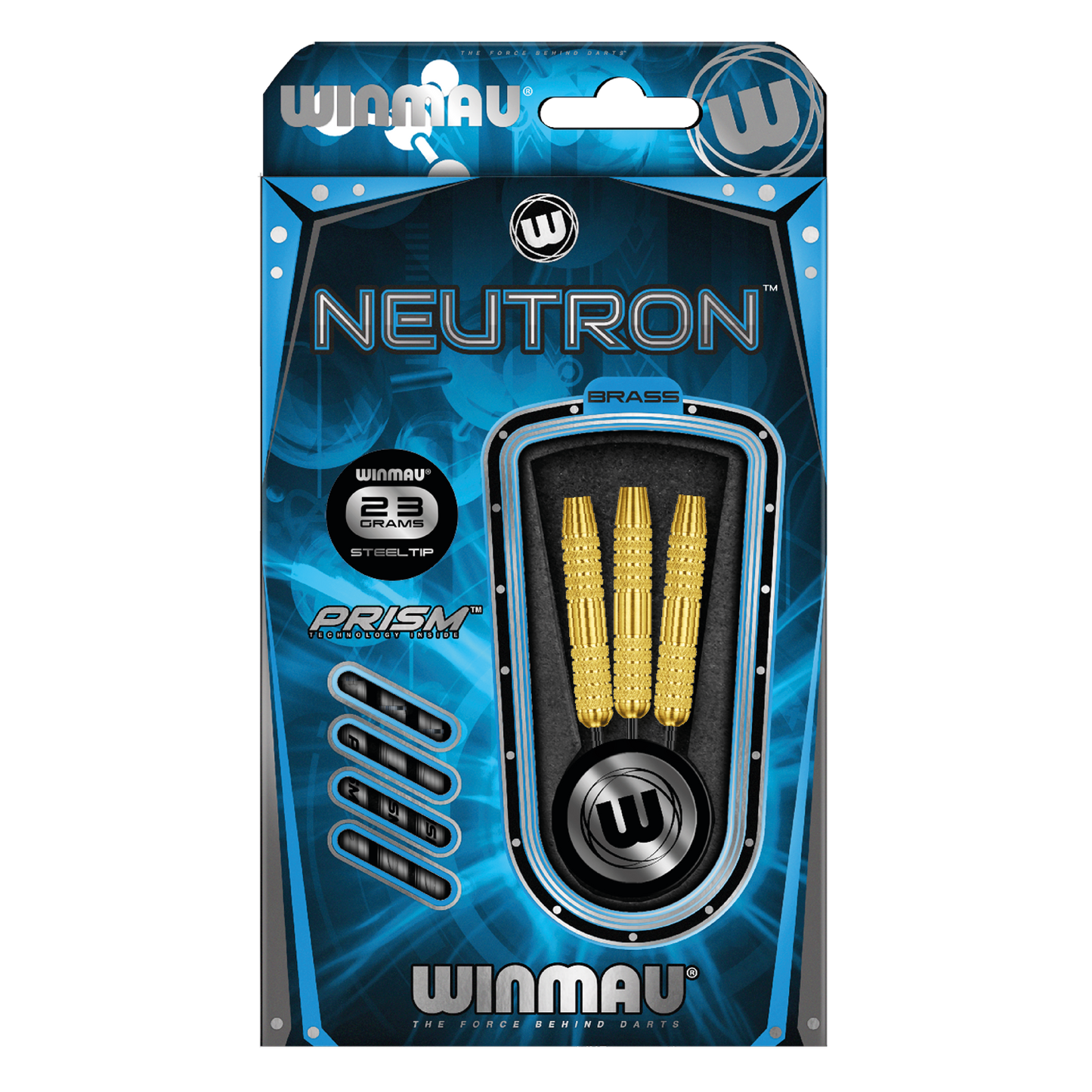 WINMAU - NEUTRON BRASS DARTS - 23 GRAMS