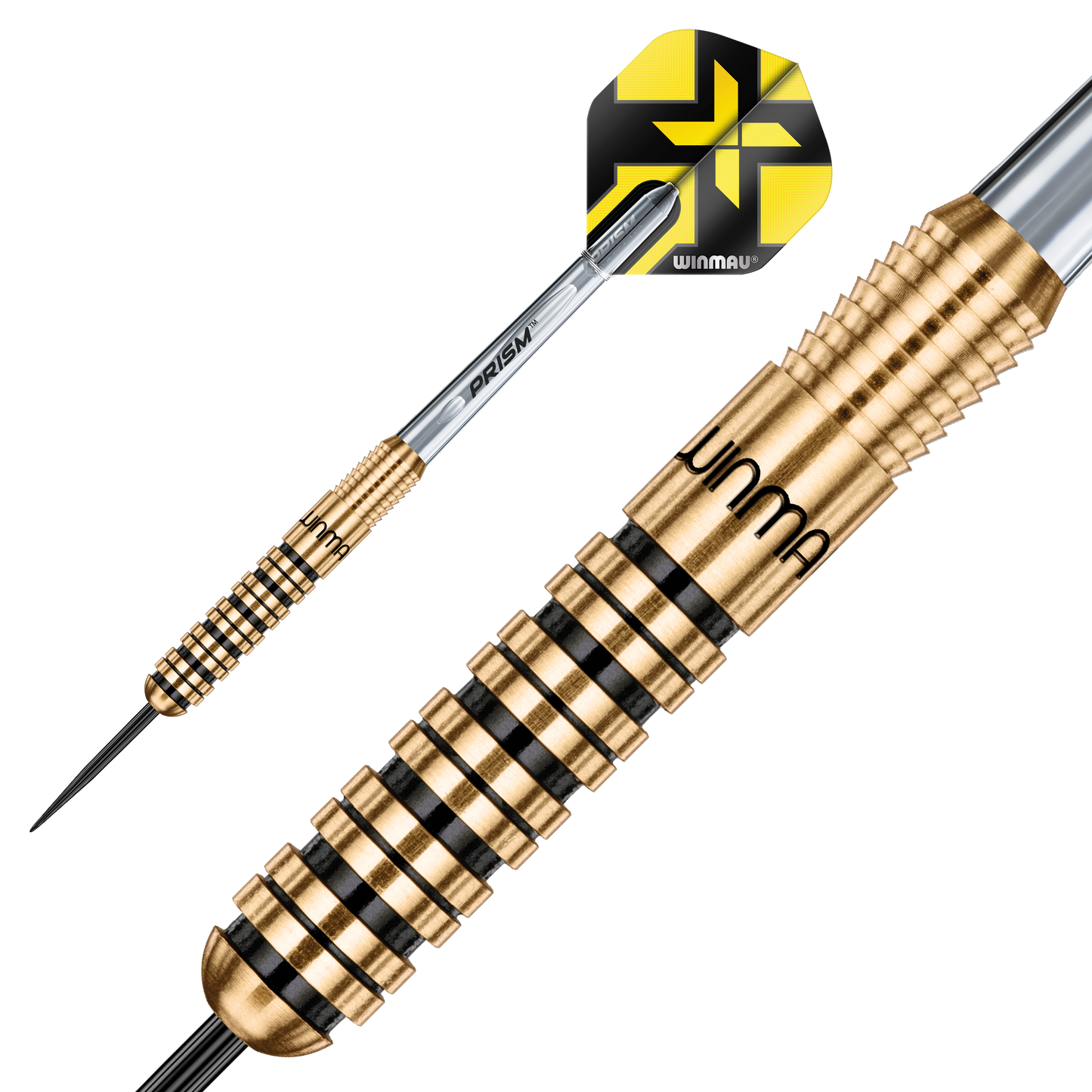 WINMAU - EXTREME BRASS "2" DARTS - 22 GRAMS