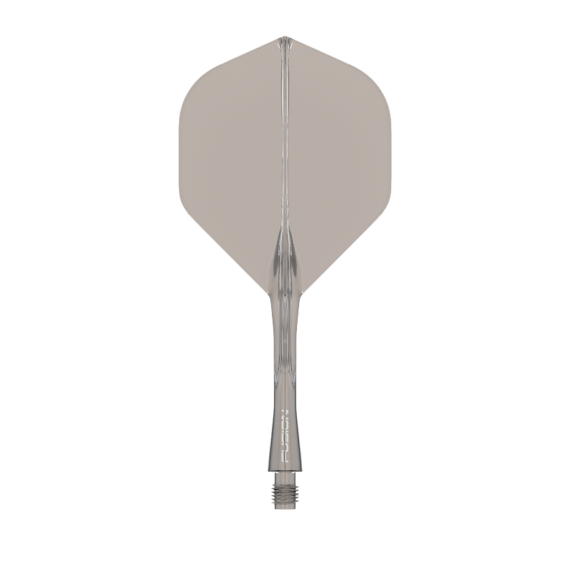 WINMAU - FUSION INTEGRATED FLIGHT & SHAFT - DARK GREY - INTERMEDIATE - 28 MM
