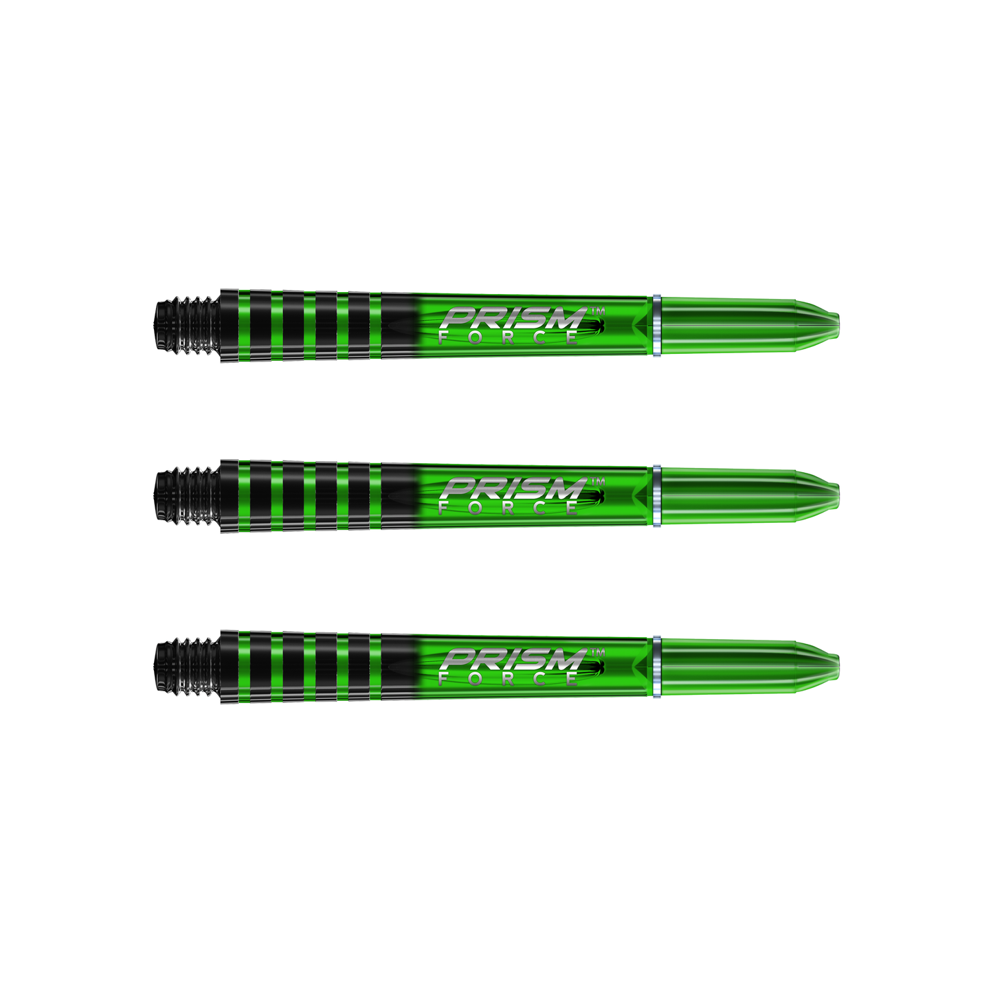WINMAU - PRISM FORCE SHAFT - GREEN - SET OF 3
