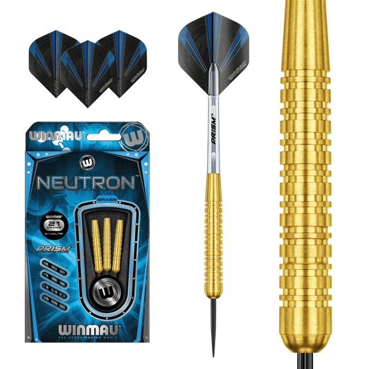 WINMAU - NEUTRON BRASS DARTS - 21 GRAMS