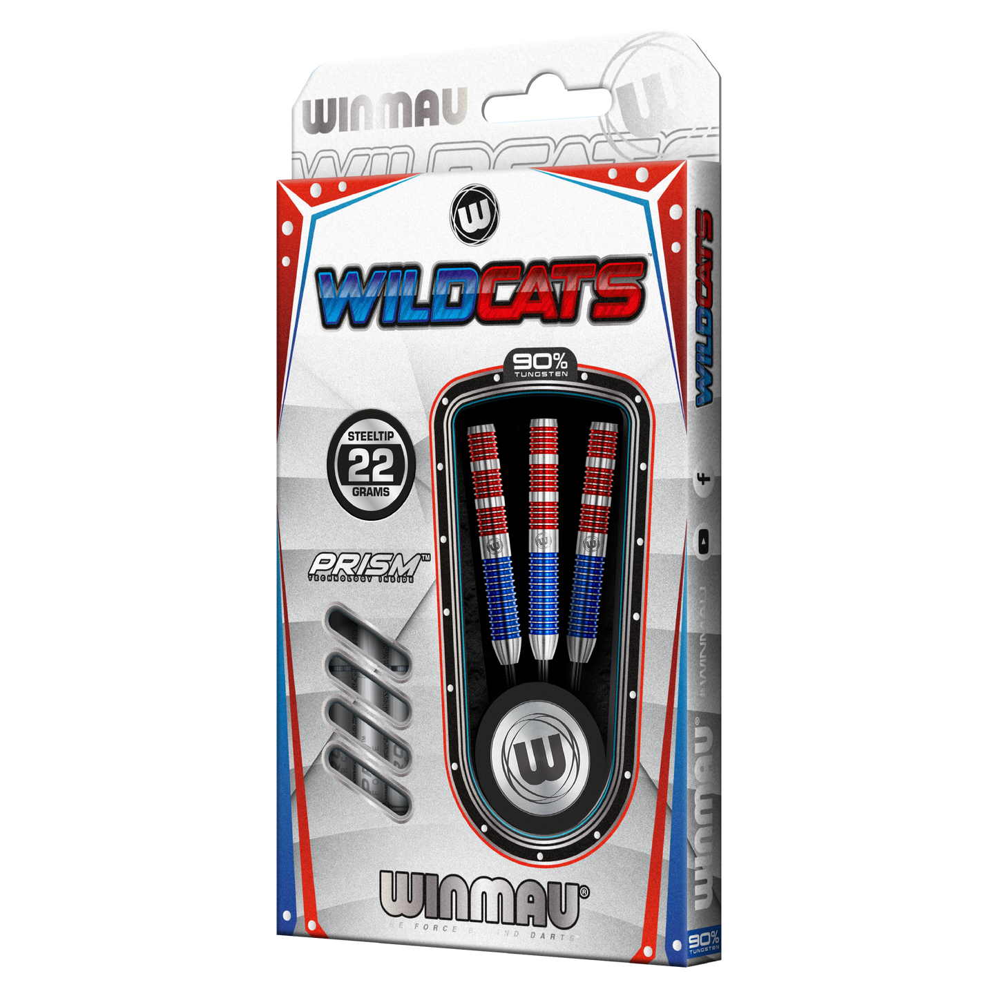 WINMAU - WILDCATS 90% TUNGSTEN DARTS - 22 GRAMS