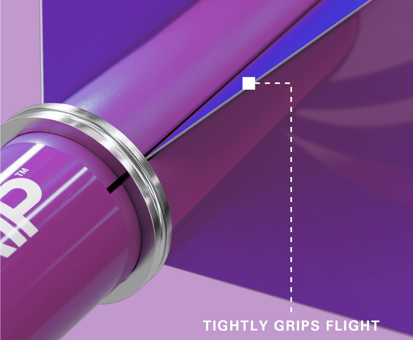 TARGET - PRO GRIP SHAFT - PURPLE - SET OF 3