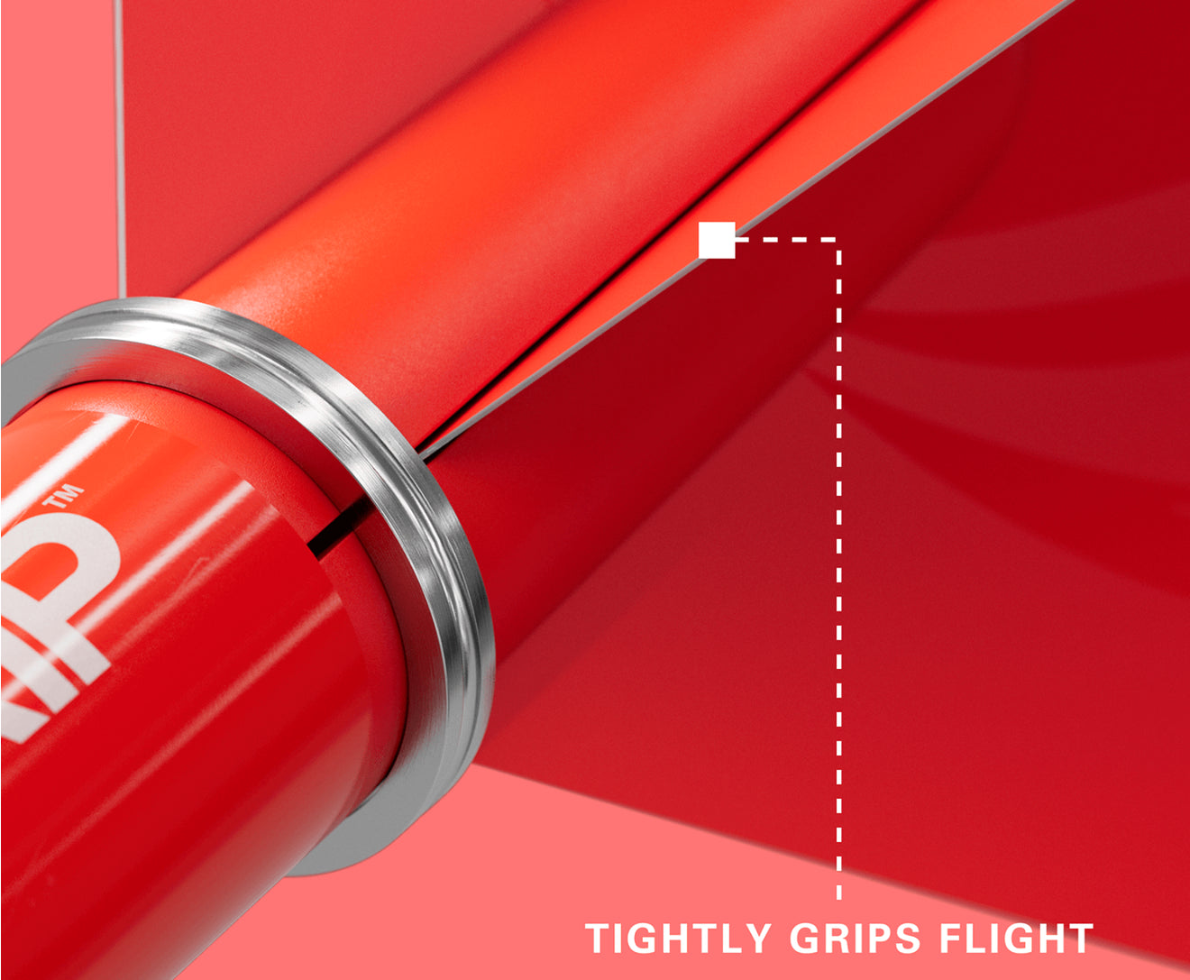 TARGET - PRO GRIP SHAFT - RED - SET OF 3